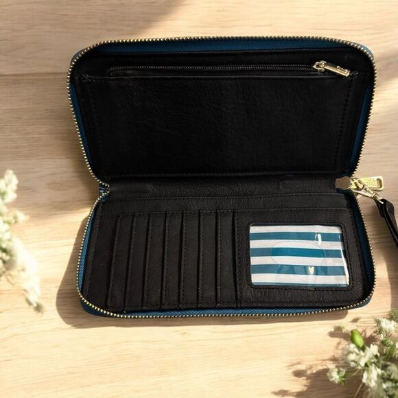 Disney Parks Magic Kingdom Aattractions Wallet by Loungefly Zip Around - Picture 3 of 4